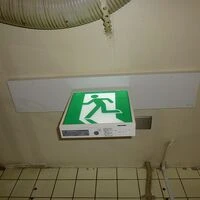 画像1418：避難器具避難ハッチ交換後