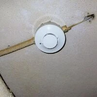 画像1479：避難器具避難ハッチ交換後