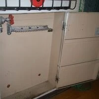 画像1561：避難器具避難ハッチ交換後